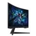 SAMSUNG MT LED LCD Gaming Monitor 27" Odyssey G55C zakřivený,VA,1ms,165Hz,2560x1440,300cd/m2,HDMI,DP,Tilt, VESA