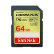 SanDisk Extreme PLUS SDXC 64GB 170MB/s V30 UHS-I