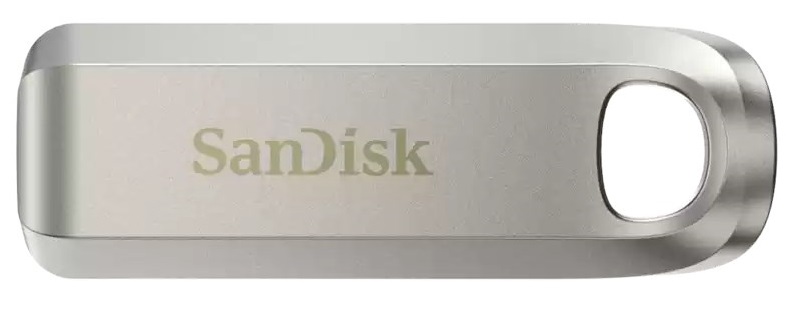 SanDisk Flash Disk 256GB Ultra Luxe USB-C 3.2 stříbrná