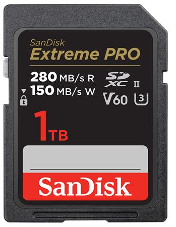 SanDisk MicroSDXC karta 1TB Extreme PRO (R:280/W:150 MB/s, UHS-II, V60)