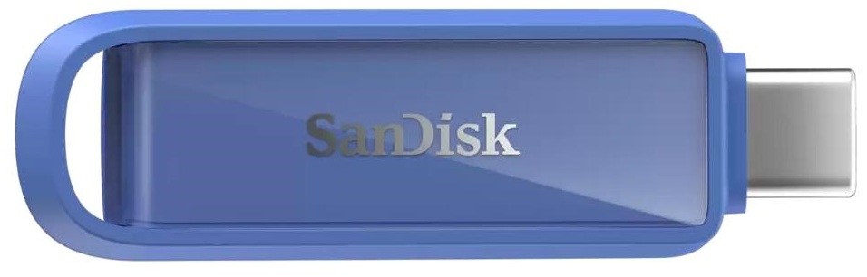 SanDisk Phone Drive Flash Disk 256GB USB-C, modrý