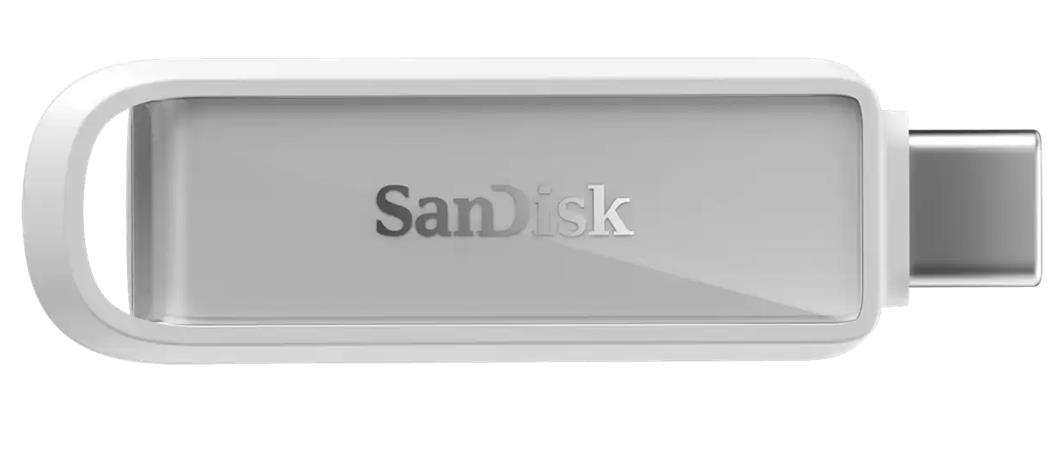 SanDisk Phone Drive Flash Disk 512GB USB-C, bílý