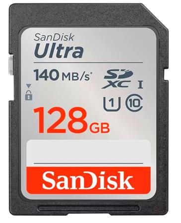 SanDisk Ultra GO SDXC UHS-I Card 128GB SD 190MB/s Read Full HD video