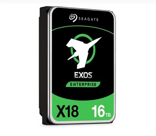 Seagate Exos X18 HDD, 16TB, 3.5", SAS, 256MB cache, 7.200RPM