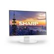 Sharp 24" EA242WW White - 1920x1200, IPS, W-LED, DP, HDMI, DP-OUT, LAN, USB-C, 150 mm height adjustable