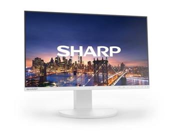 Sharp 27" EA272F - IPS, 1920x1080, 1000:1, 6ms, 240 nits, 2xDP, VGA, HDMI, USB-C, USB 3.1, Height, Repro, White