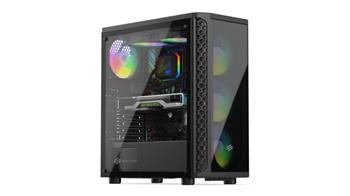 SilentiumPC skříň MidT Signum SG1X EVO TG ARGB / 2xUSB 3.0/ 4x120mm fan/ čelo a bok z tvrzeného skla/ ARGB/ černá