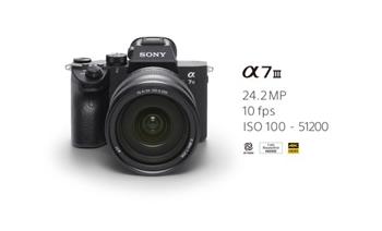 SONY ILCE-7M3 - 24,2 MP - Body s bajonetem E a snímačem Full-Frame + 28–70mm