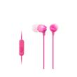SONY MDR-EX15AP - Sluchátka do uší s mikrofonem - Pink