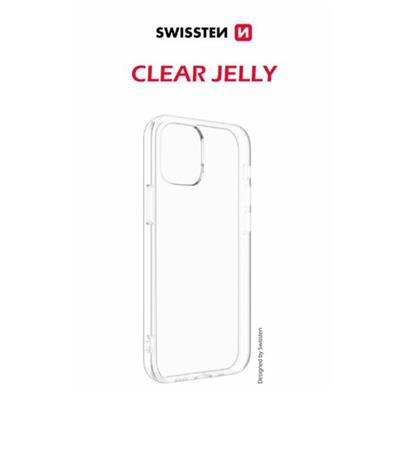 SWISSTEN CLEAR JELLY POUZDRO PRO IPHONE 16 PRO MAX TRANSPARENTNÍ