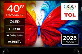 TCL 40S5L SMART TV 40" QLED/FHD/Direct LED/50Hz/2xHDMI/1xUSB/LAN/AndroidTV