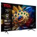 TCL 75C655 SMART TV 75" LED/4K UHD/Direct LED/3xHDMI/USB/LAN/GoogleTV