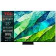 TCL 75C855 SMART TV 75" QLED/4K UHD/Mini LED/4xHDMI/144Hz/2xUSB/LAN/GoogleTV