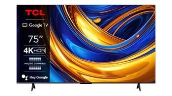 TCL 75P655 SMART TV 75" LED/4K UHD/Direct LED/3xHDMI/USB/LAN/GoogleTV