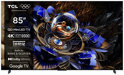 TCL 85X11K SMART TV 85" QLED/4K UHD/Mini LED/144Hz/4xHDMI/USB/LAN/GoogleTV POŠKOZENÁ KRABICE