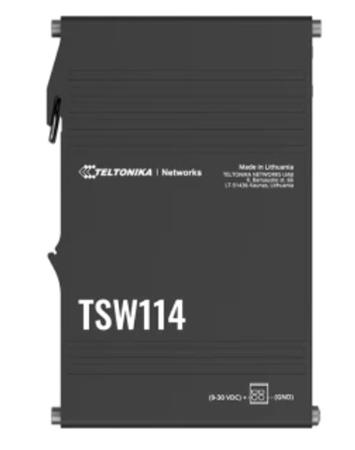 Teltonika GIGABIT DIN RAIL ETHERNET SWITCH - TSW114