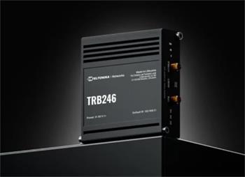Teltonika LTE Cat 4 RS232/RS485 IoT Gateway, Ethernet, DUAL SIM - TRB246