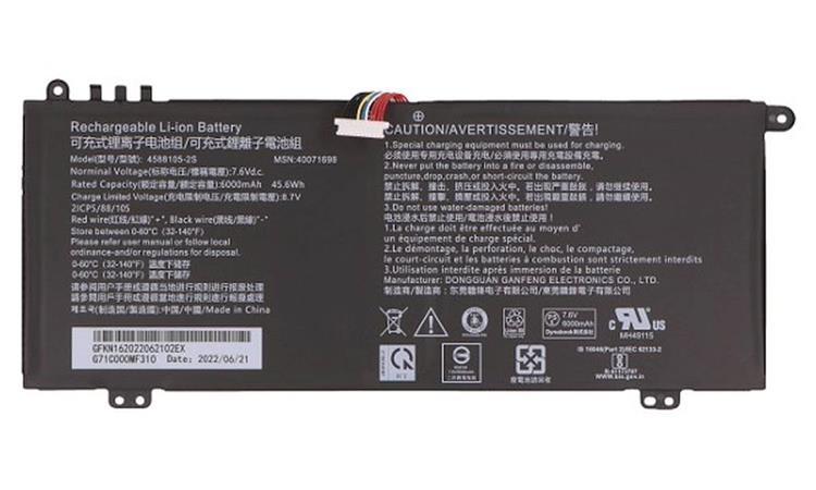 Toshiba C000000201 2 ?lánková Baterie do Laptopu 7,6V 6000mAh