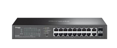 TP-Link ES220GP Omada 20portový gigabitový Easy Managed switch s 16 porty PoE+