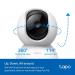 TP-Link Tapo C200C - Domácí bezpečnostní Wi-Fi kamera s horizontálním a vertikálním otáčením