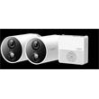 TP-Link Tapo C400S2 - 2x Tapo C400, 1x Tapo H200 - Inteligentní bezdrátový bezpečnostní kamerový systém (bateriové napáj