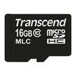 Transcend 16GB microSDHC (Class 10) MLC průmyslová paměťová karta (bez adaptéru), 20MB/s R, 16MB/s W