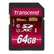 Transcend 64GB SDXC (Class 10) UHS-I 600x (Ultimate) MLC paměťová karta