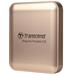 Transcend ESD420C 1TB, USB 20Gbps Type C, Externí odolný SSD disk (3D NAND flash), 2000MB/R, 2000MB/W, Magsafe, zlatý
