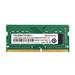 Transcend paměť 16GB Industrial ECC SODIMM DDR4 3200 1Rx8 2Gx8 CL22 1.2V