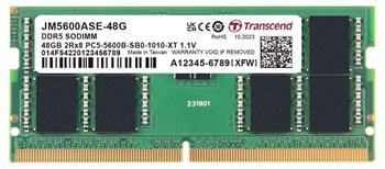 Transcend paměť 32GB DDR5 5600 SODIMM (JetRam) 2Rx8 2Gx16 CL46 1.1V