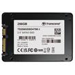 TRANSCEND SSD470K-I 256GB Industrial (3K P/E) SSD disk 2.5" SATA3, 3D TLC, Aluminium case, 560MB/s R, 520 MB/W, černý