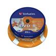 VERBATIM DVD-R AZO 4,7GB, 16x, printable, spindle 25 ks