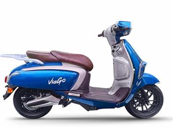 ViaGo Lima, 4000W, modrá, 85Km/h, 120Km range, bez baterie