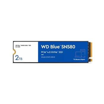 WD BLUE SSD NVMe 2TB PCIe SN580,Gen4 , (R:4150, W:4150MB/s)