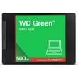 WD GREEN SSD 3D NAND WDS500G5G0A 500GB, SATA III 6 Gb/s, 545MB/s, 2.5"