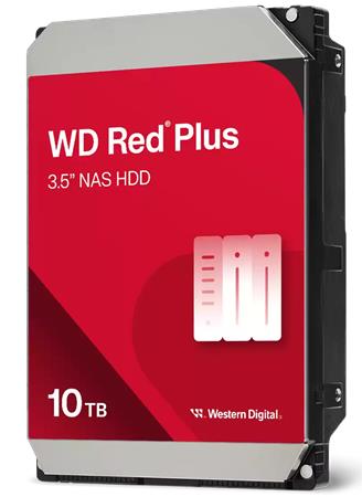 WD RED PLUS NAS WD100EFGX 10TB SATAIII/600 512WD100EFGXMB cache, 215MB/s CMR