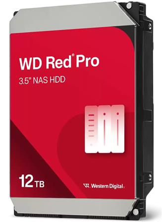 WD RED Pro NAS WD122KFBX 12TB SATAIII/600 512MB cache, 267 MB/s, CMR