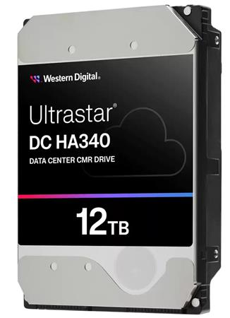WD Ultrastar HDD 12TB DC HA340 3.5in 26.1 256 7200RPM SATA ULTRA 512E SE NP3