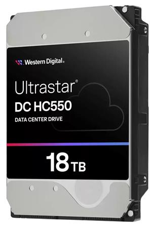 WD Ultrastar HDD 16TB DC HC550 3.5in 26.1MM 512MB 7200RPM SAS ULTRA 512E SE P3