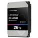 WD Ultrastar HDD 26TB DC HC590 3.5in 26.1 512 7200RPM SATA ULTRA 512E SE NP3 (WUH722626ALE6L4)