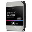 WD Ultrastar HDD 26TB DC HC590 3.5in 26.1 512 7200RPM SATA ULTRA 512E SE NP3 (WUH722626ALE6L4)