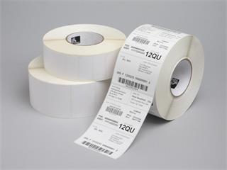 Zebra Label, Paper, 51x25mm; Direct Thermal, Z-Select 2000D, Coated, Permanent Adhesive, 25mm Core
