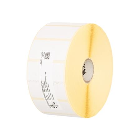 Zebra Label, Paper, 57x102mm; Direct Thermal, Z-Select 2000D, Coated, Permanent Adhesive, 76mm Core
