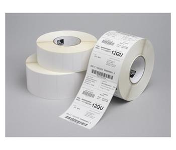 Zebra Label, Paper, 57x51mm; Thermal Transfer, Z-Selct 2000T, Coated, Permanent Adhesive, 25mm Core, Perforation