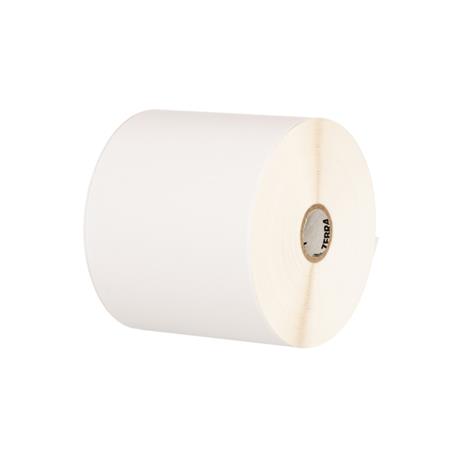 Zebra Label, Polyimide, 41.3x6.35mm; Thermal Transfer, Z-Supreme 4000T White, Permanent Acrylic Adhesive, 76.2mm Core, Sample