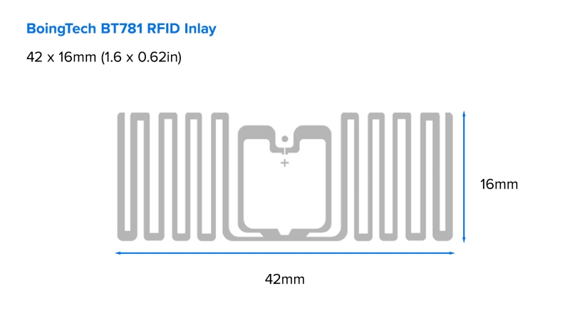 Zebra Label, Polypropylene, 46x25mm; Direct Thermal, POLYPRO 4000D, Permanent Adhesive, 19mm Core, Black Sensing Mark, RFID, 210/R