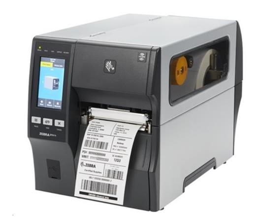 Zebra Tiskárna TT Printer ZT411; 4", 300 dpi, Euro and UK cord, Serial, USB, 10/100 Ethernet, Bluetooth 5.3/MFi, Wi-Fi 6 802.11 AX
