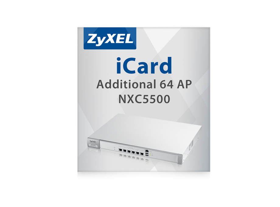 ZYXEL E-ICARD 64 AP NXC5500 Standalone License
