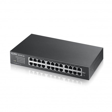 Zyxel GS1100-24Ev4 Unmanaged + 24 port Gigabit Unmanaged Switch v4