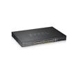 Zyxel GS1920-24HPv2, 28 Port Smart Managed PoE Switch 24x Gigabit Copper PoE and 4x Gigabit dual pers., hybird mode, sta